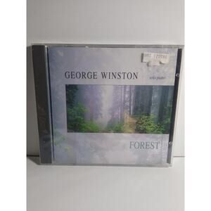 George Winston - Forest CD 1994 New Age Solo Piano Dancing Cat New SEALED